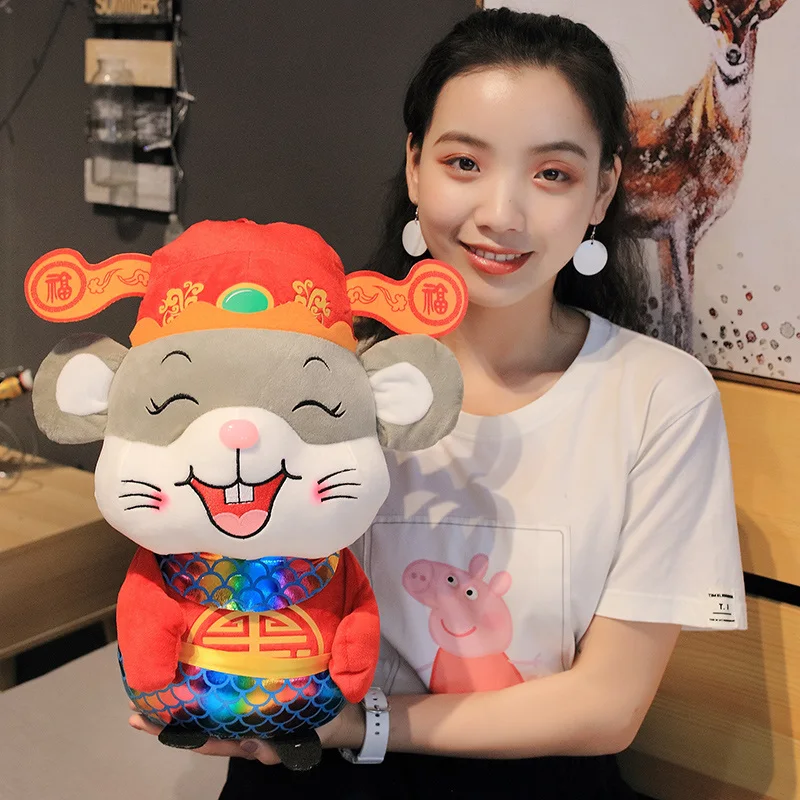 Милая мышь плюшевая игрушка мягкая крыса кукла милый подарок на день рождения