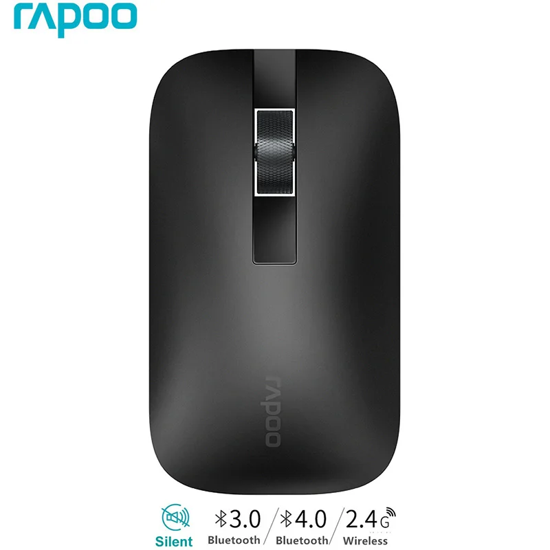 Новый беспроводной переключатель мыши Rapoo между Bluetooth 3 0/4 0 и 2 4G переключение