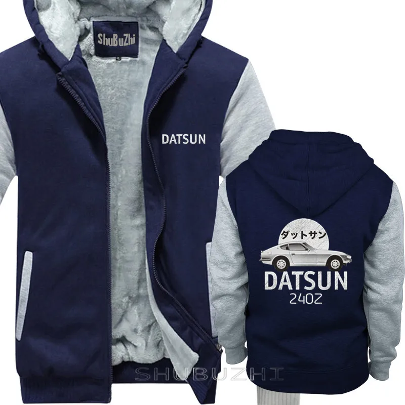 Модные новые толстовки пуловеры JDM Datsun логотип 240Z Толстая куртка японский классический хлопок Толстовка sbz5427