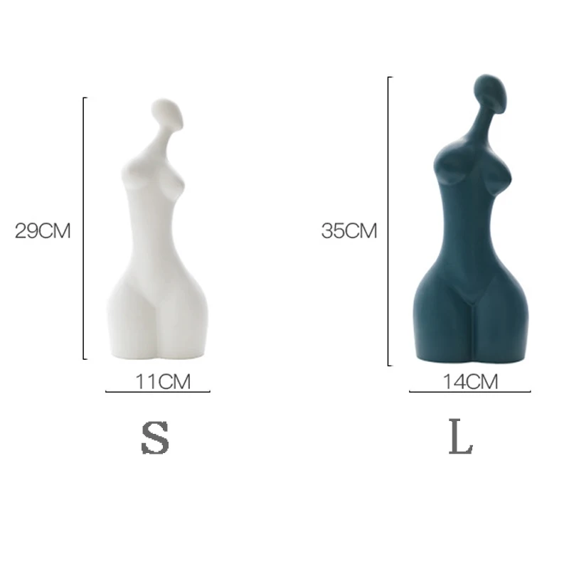 

A Set Body Art Design Resin Belle Sculpture Human Body Art Ornament Lover's Gift Craft For Bedroom Home Decoration Furnishing