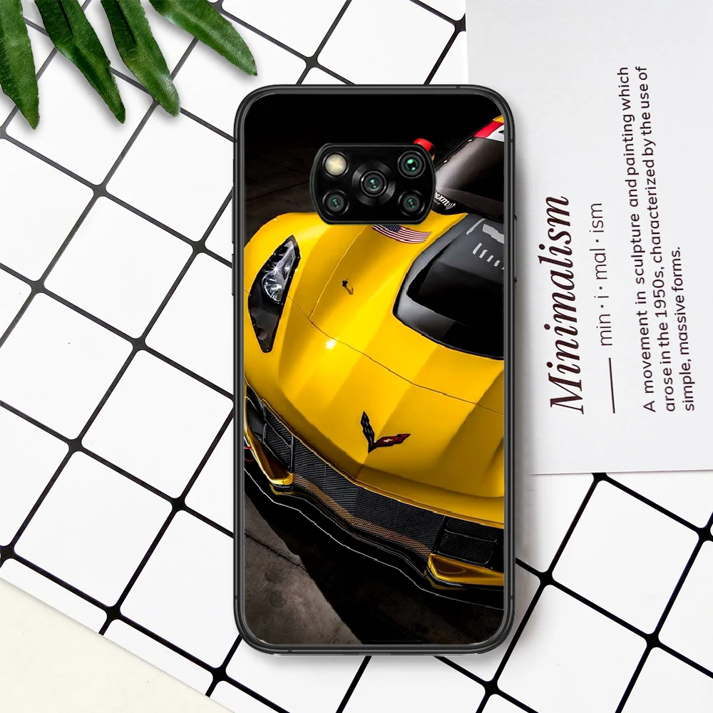 

American Car Brand Chevrolet Phone Case For Xiaomi Mi Note 10 A3 9 MAX 3 A2 8 9 Lite Pro Ultra black Prime Luxury Bumper Tpu