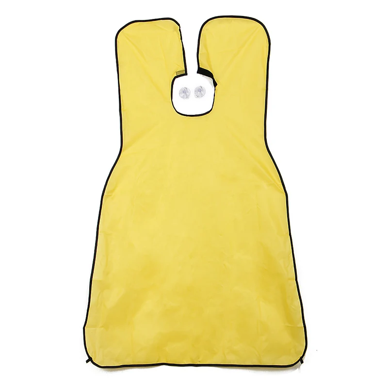 

Man Bathroom Apron Male Beard Apron Razor Holder Hair Shave Beard Catcher Waterproof Floral Cloth Household Cleaning Protector