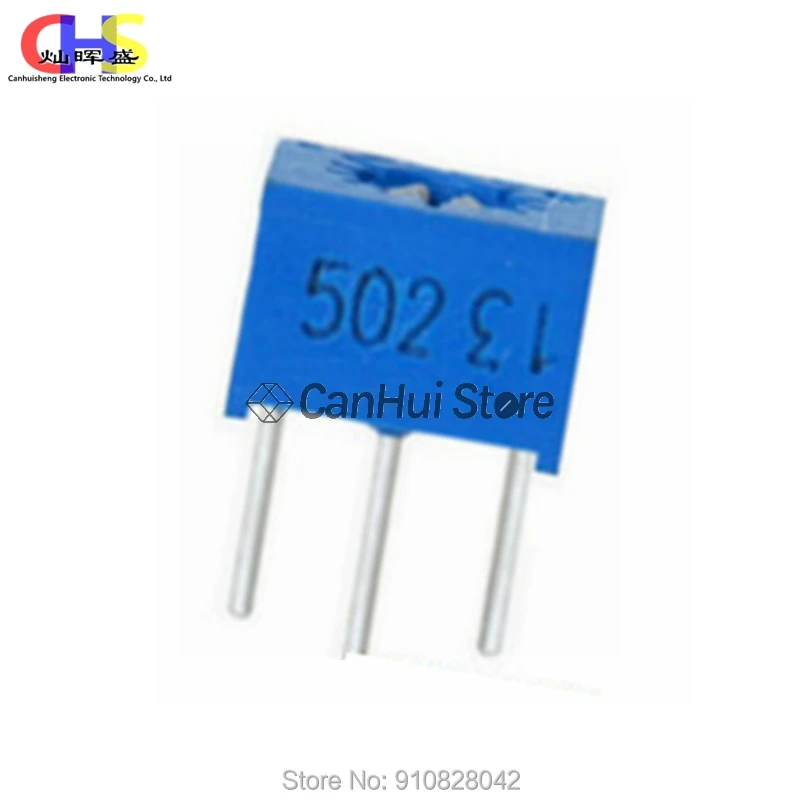 Резистивный потенциометр для триммера Trimpo 3362 101 201 501 102 202 502 103 500R 1K 2K 5K 10K 20K 50K 100K 10