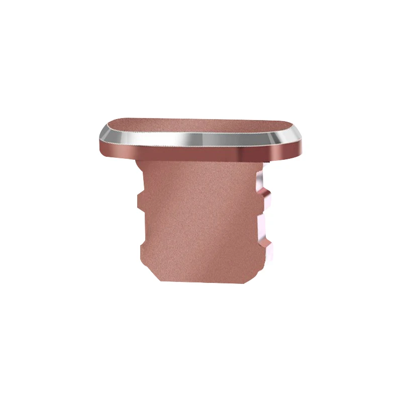 

Fashion Anti Dust Charger Dock Plug Metal Stopper Cap Cover For IPhone X XR Max 8 7 6S Plus Intelligent Mobile Phone Accessories