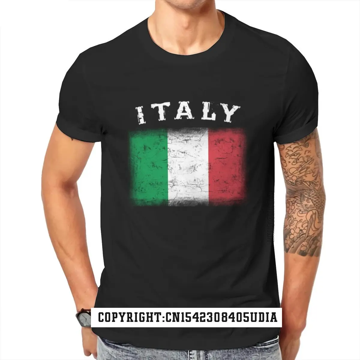

Italy Unisex Baseball T-Shirt Red Streetwear Tops 93260 Fashionable Student T Shirts 3d Print Tops Tees Cotton Custom