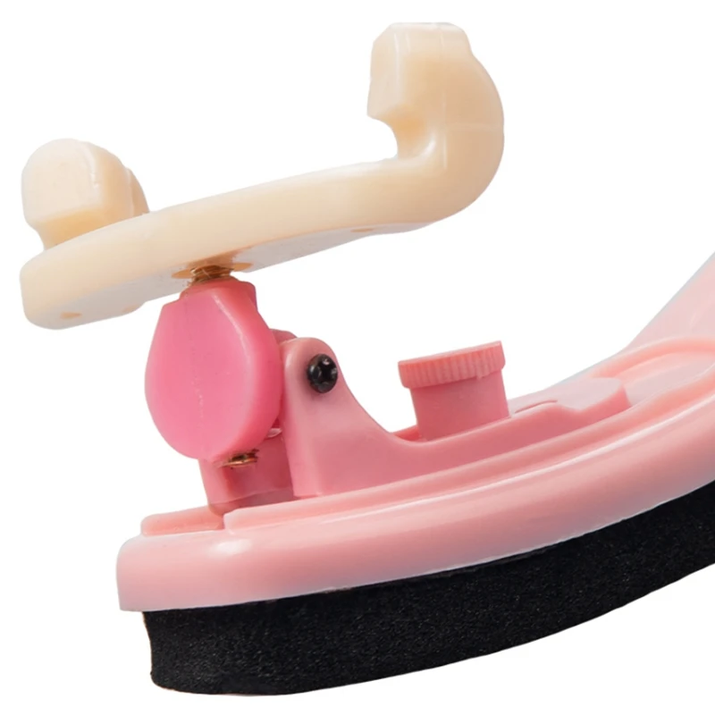 

Violin Shoulder Rest Slimline to Fit 3/4 4/4 Size Violin Pink Color