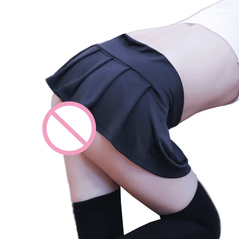 Высокие эластичные юбки в складку школьные костюмы юбка сексуальное облегающее