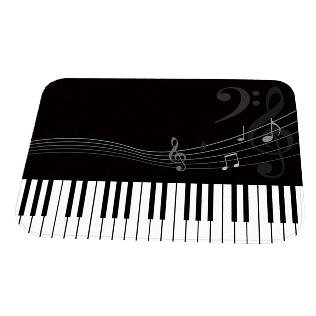 

PIANO KEYS Front Door Mats Non-Slip Entrance Rug Shoe Scraper Welcome Mat