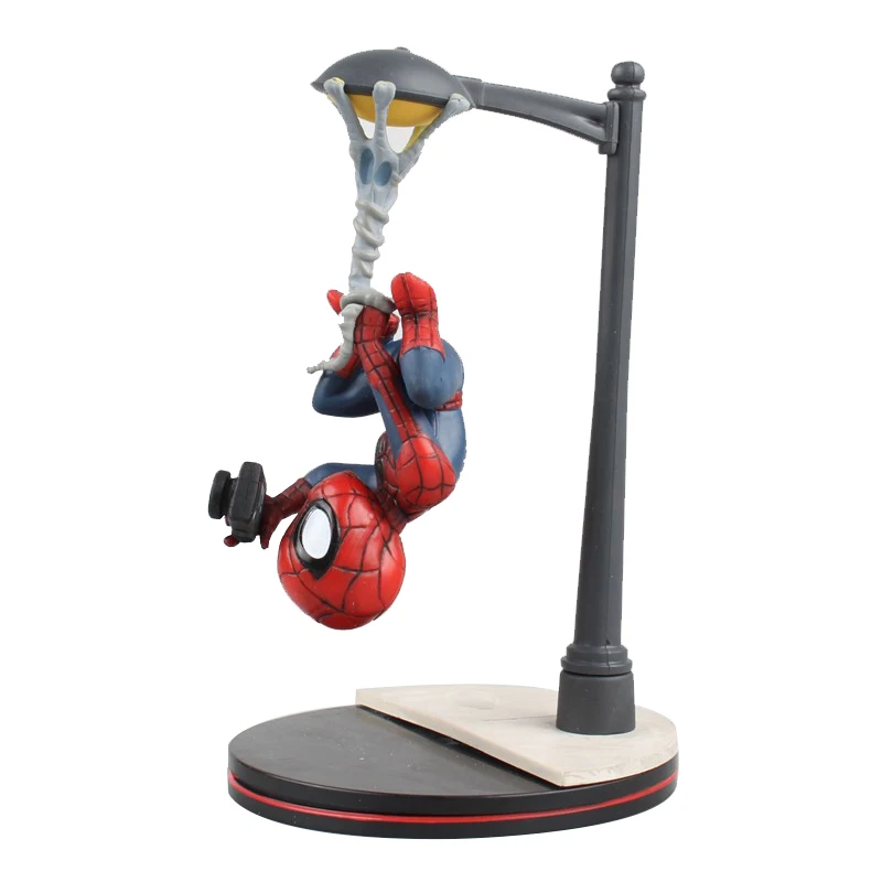 14 см Disney Марвел Мстители Человек паук перевернутый сфотографировать фигурку