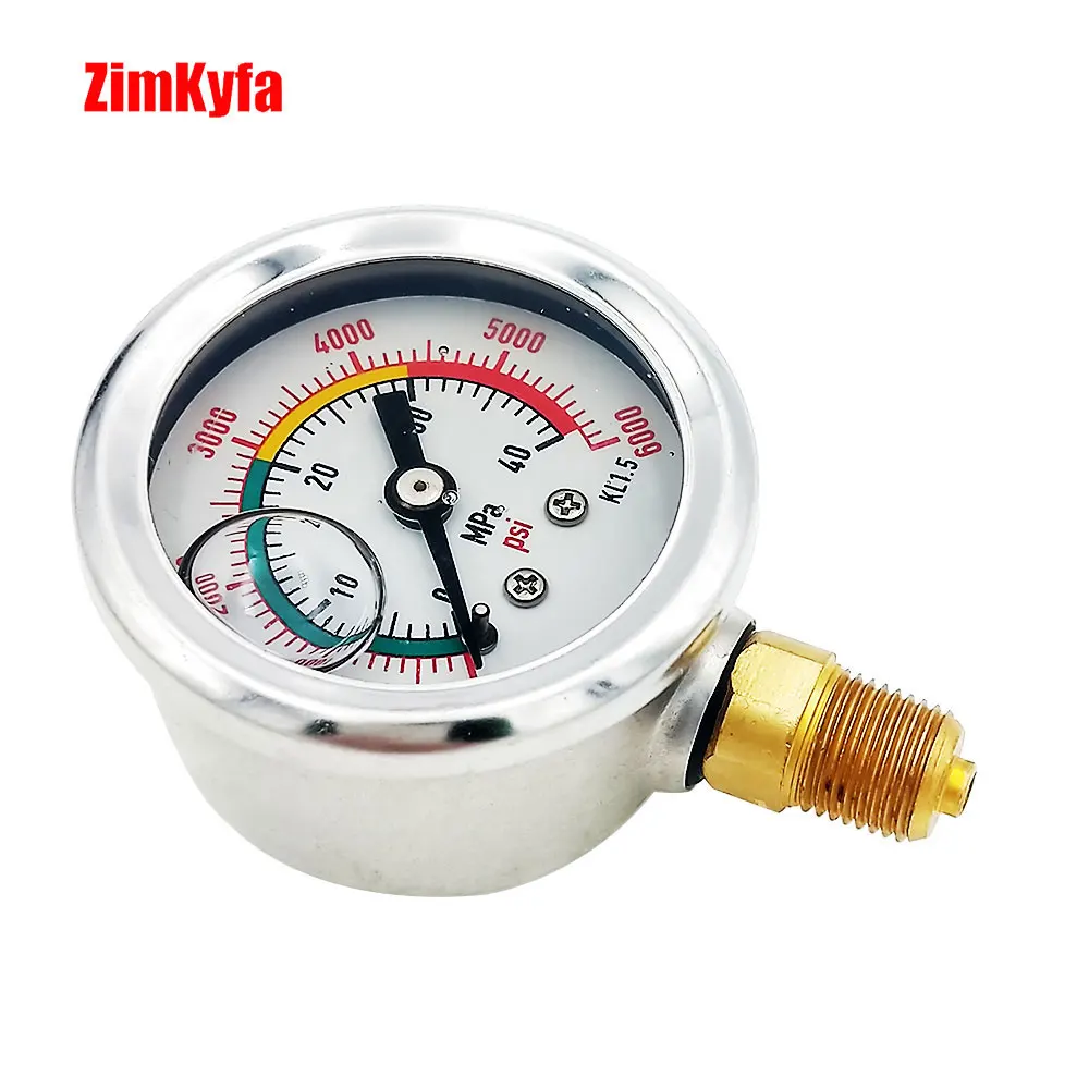 PCP Пейнтбол воздушный вертикальный манометр для заполняющей станции Двойной