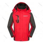 Мужская велосипедная уличная куртка, водонепроницаемая и ветрозащитная зимняя куртка для горного велосипеда