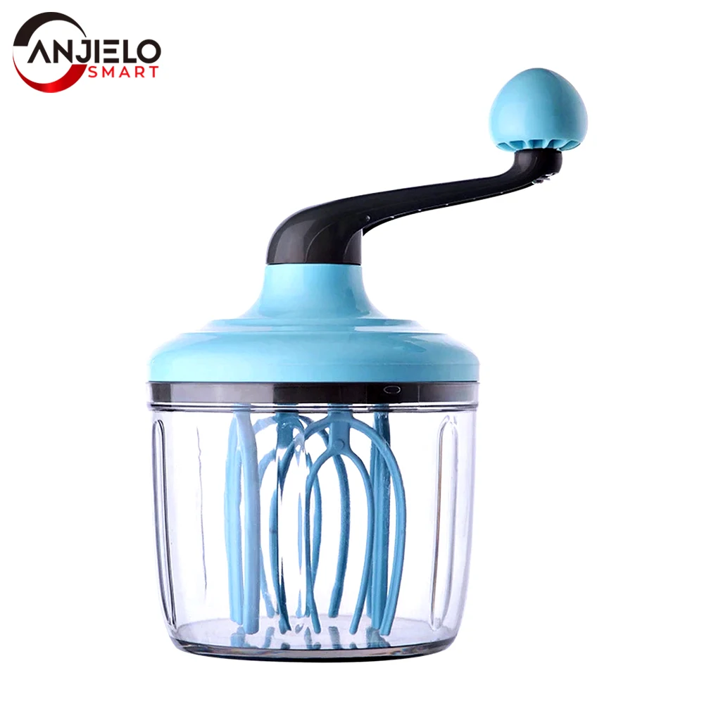 

Anjielosmart Manual Blender Eco Friendly Gadgets Cream Butter Mixer Egg Whisk Baking Supply Kitchen Beater Cream Butter Mixer