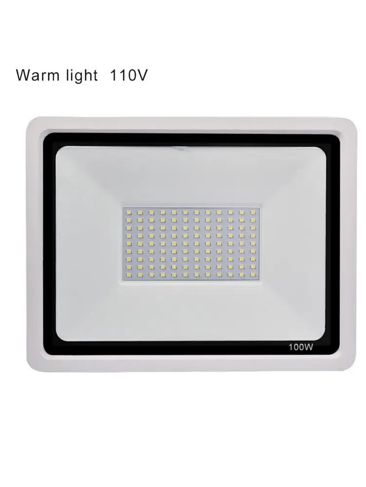 

2021 Новый 100 Вт светодиодный прожектор, водонепроницаемый супер яркий свет безопасности для двора, сада, игровой площадки