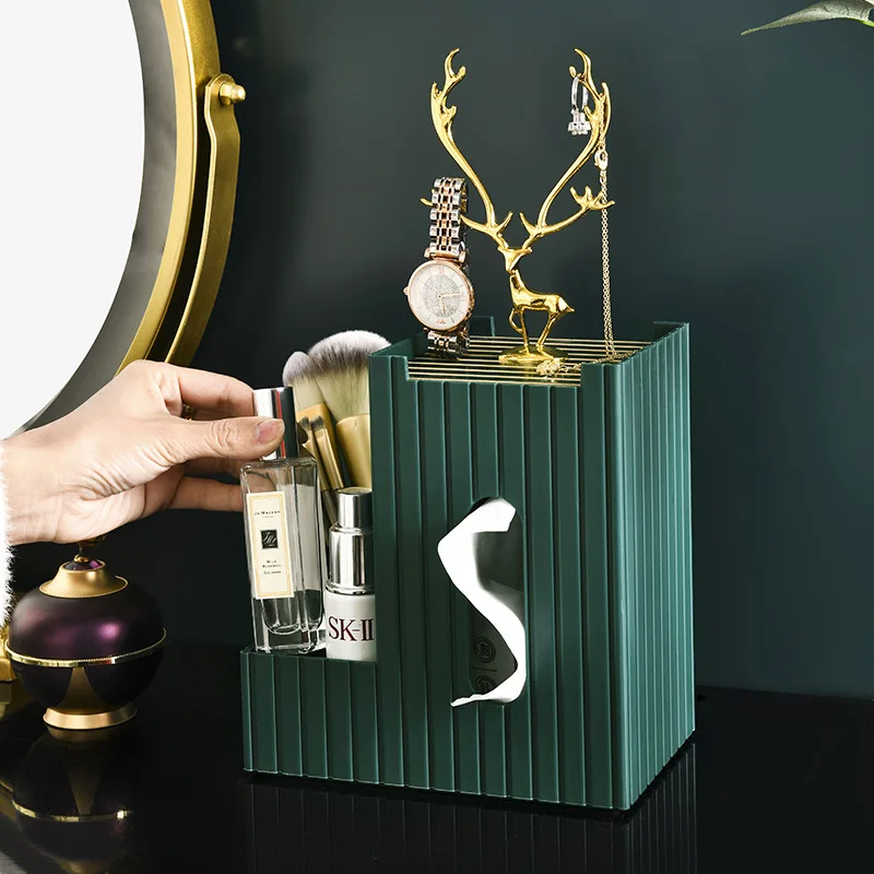 

Elk Tissue Box Nordic Style Storage Box Creative Household Simple Paper Box