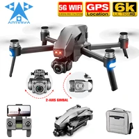 m1 rpo 6k hd 2 axis gimbal professional aerial photography with 5g wifi brushless motor gps quadcopter rc helicopter gift