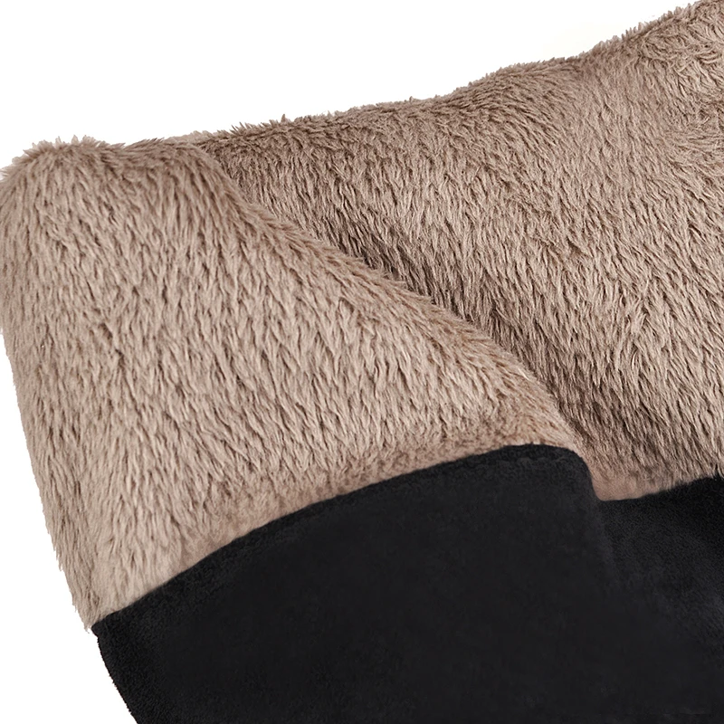 Женские ковбойские сапоги до колена из искусственной кожи на танкетке с острым