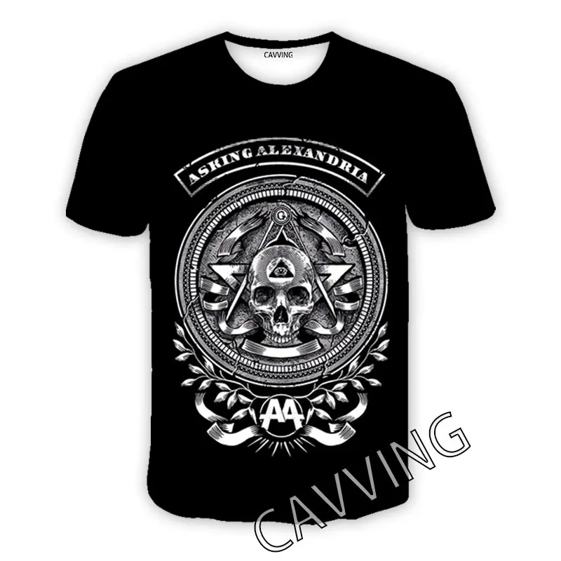 Повседневные футболки CAVVING с 3D принтом в стиле хип-хоп рандомные топы одежда для