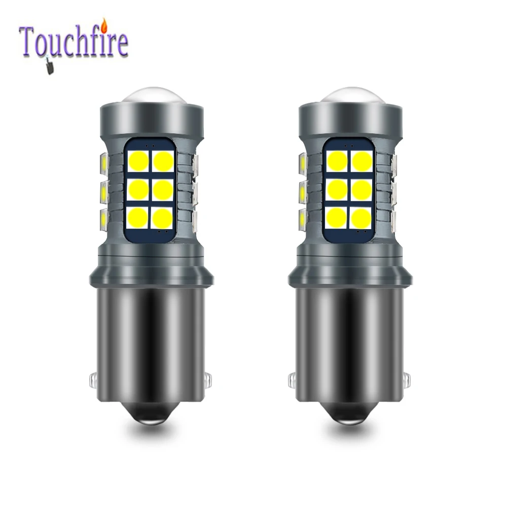 2 шт. светодиодсветодиодный лампы Canbus 1156 BA15S P21W BAU15S PY21W BAY15D 1157 P21/5W R5W 7440 W21W 3030