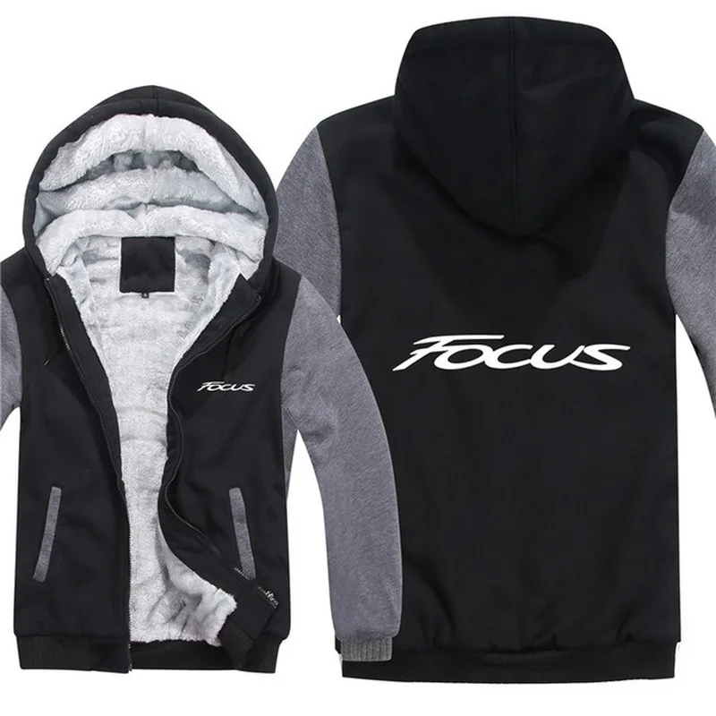 

2020 NEW Winter Ford RS Hoodies Men Fashion Coat Pullover Wool Liner Jacket for Ford Sweatshirts Hoody