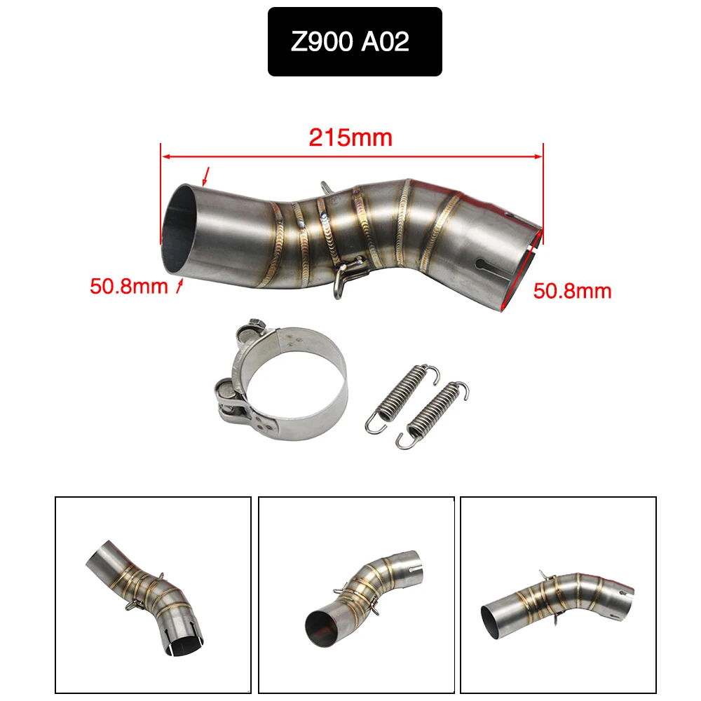 SCL Racing Z900 выхлопная труба из нержавеющей стали для мотоцикла глушитель полная