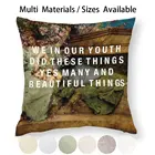 Мы в нашем молодежном чехле для подушки, наволочка из хлопка и льна, креативная Наволочка Для лесбийских девушек