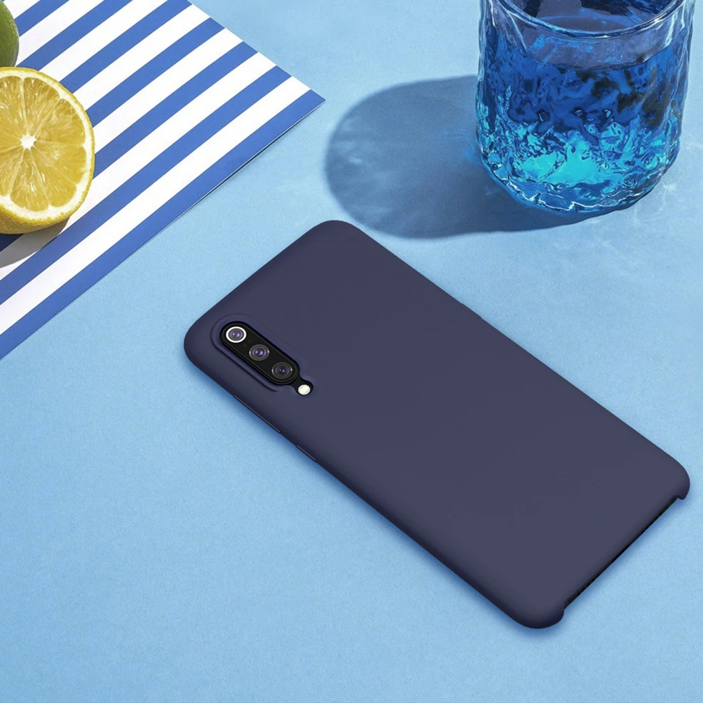 Blue Для Xiaomi Mi 9 explorer чехол защитный чехол Nillkin Flex Pure Тонкий мягкий жидкий силиконовый резиновый противоударный чехол для телефона для Xiaomi Mi 9 - Цвет: Blue