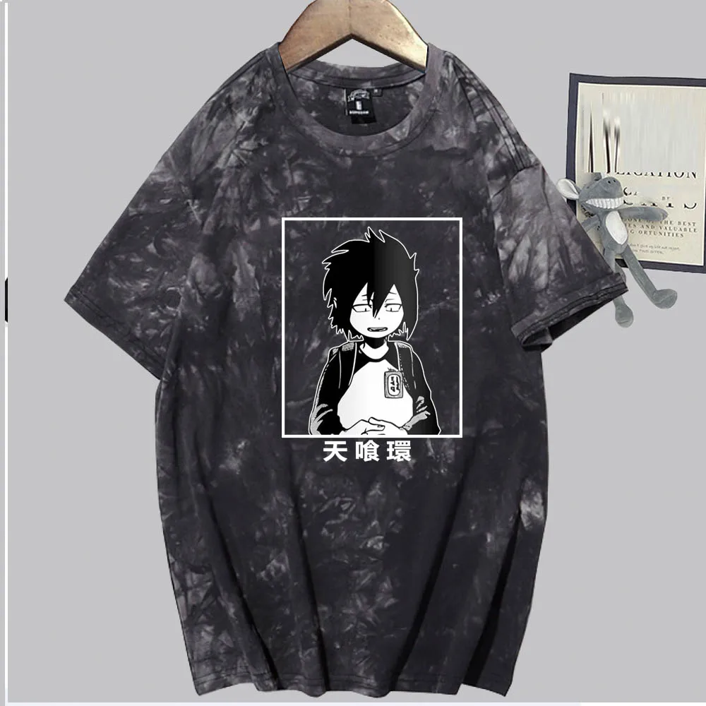 

Аниме Мой герой Академия Тамаки амажики Мужская рубашка галстук с коротким рукавом смешные футболки