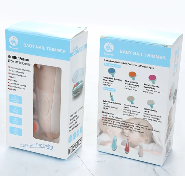 Электрические Детские кусачки для ногтей ножниц набор ухода за ножницами мы
