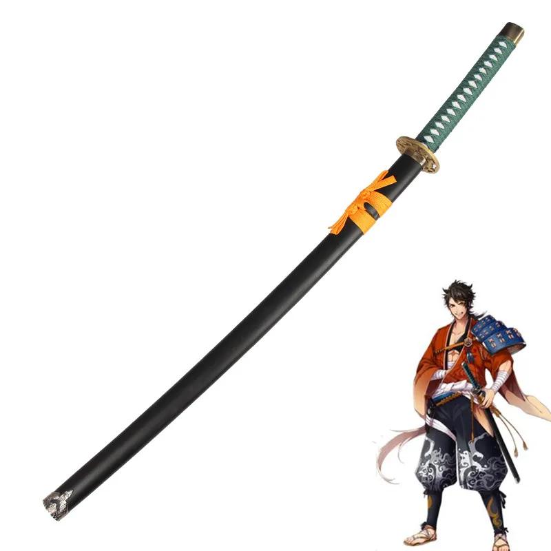 [Забавные] 100 см Косплэй игра Touken Ranbu Online Mutsunokami есиюки оружие деревянный