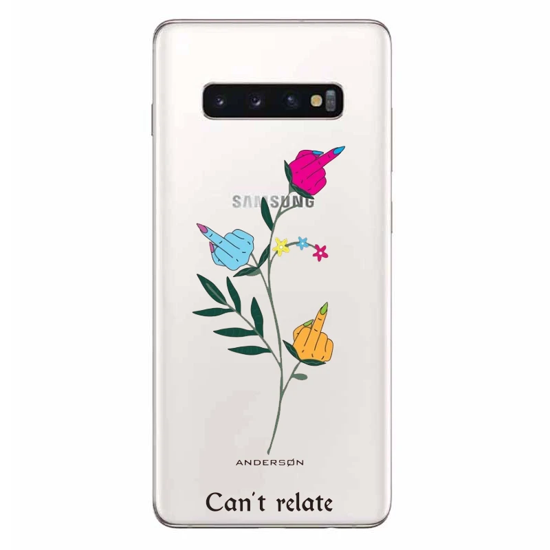 Прозрачный силиконовый чехол для телефона Jeffree Star Can't Relate Suave для samsung Glaxy S/Note 6 7 8 9 10 Lite Pro чехол s Fundas Coque - Цвет: TPU