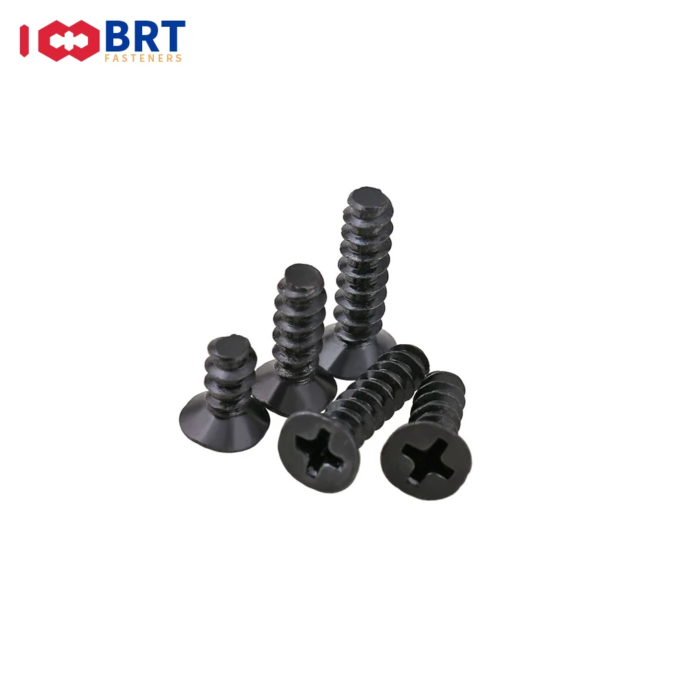 

M2 M2.5 M3 M4 M5 M6 304 Stainless Steel Cross Screw Flat Countersunk Head Small Micro Mini Black Phillips Bolt 50pcs