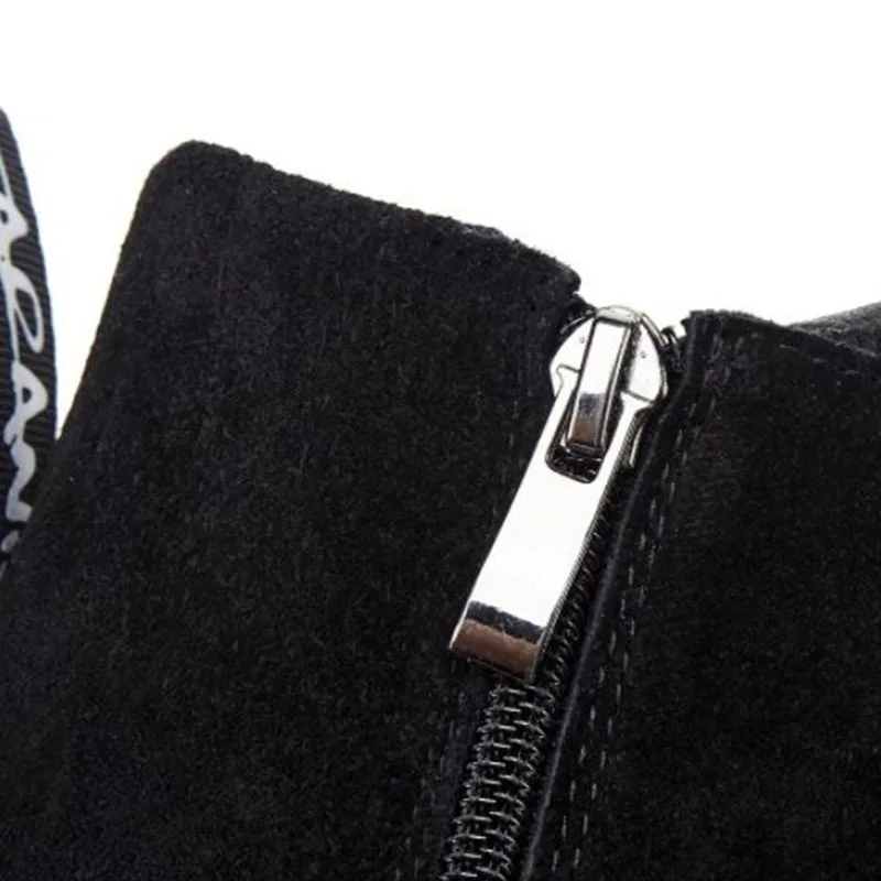 Женские мотоциклетные ботильоны на толстой подошве размеры 34 39|Женские