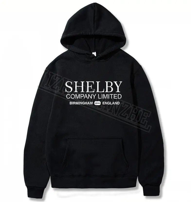 Shelby мужская толстовка с капюшоном ограниченная серия вдохновленная пиками и