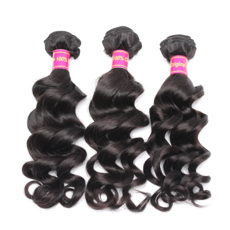 Ali queen hair Products 10A бразильские натуральные волнистые волосы, натуральный цвет, длина длиннее 3"~ 34", человеческие волосы, плетение в пучке