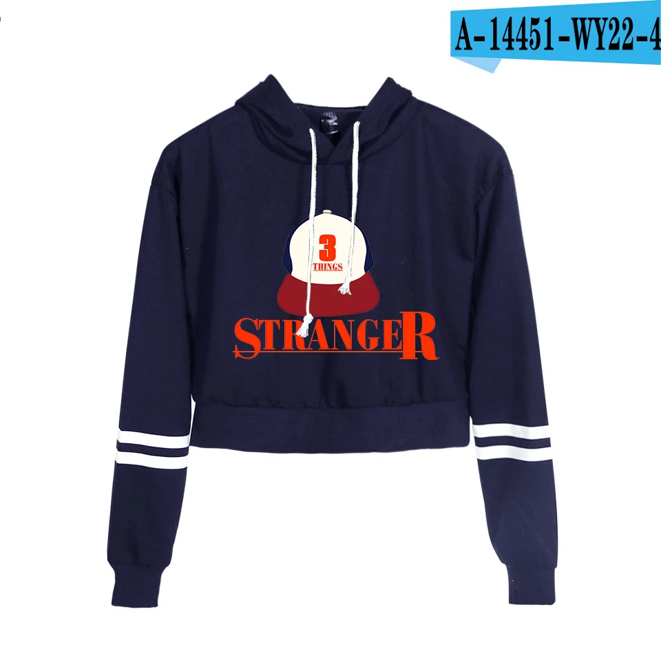 Толстовка с надписью очень странные дела | Женская одежда