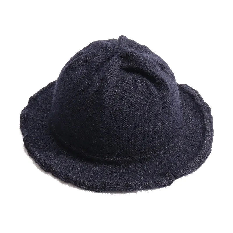 ZQ Fashion Baby Solid Pattern Fisherman Hat Warm Autumn Winter Bucket Hat for Newborn Infant Baby Toddler Boys Girls - Цвет: ZQ