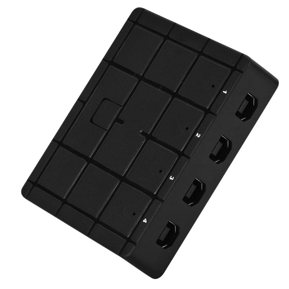 4 порта USB2.0 сканер клавиатуры Адаптер KVM коробка для дома и офиса Селектор