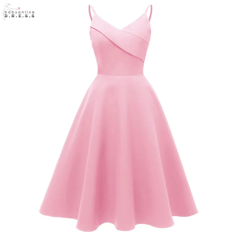 

Простые однотонные Короткие коктейльные платья с V-образным вырезом, Новое поступление, платья для вечеринок с открытой спиной и драпировко...