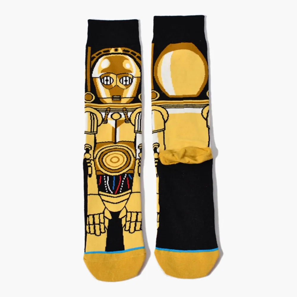 10 пар носки для мужчин и женщин заказ джедая Мастер Йода забавные