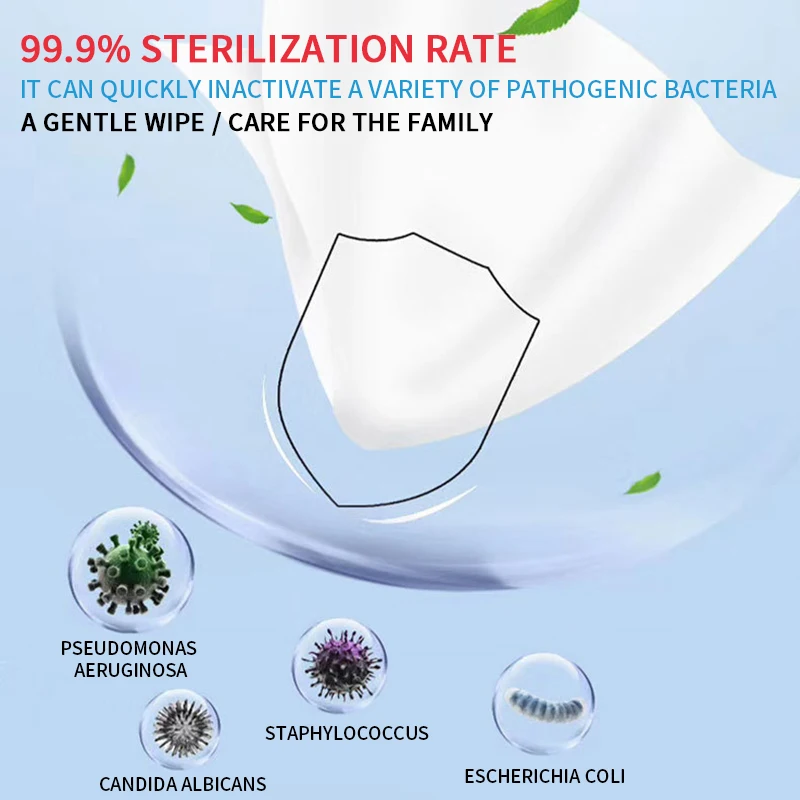 1/5/10 упаковка 75% спиртовые стерилизованные бумажные полотенца предварительно