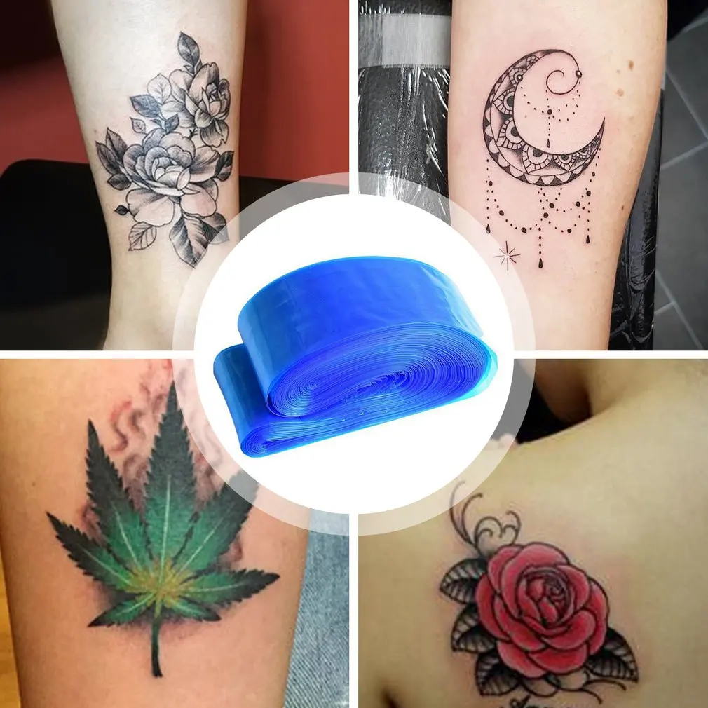 

Аксессуары для татуировок 100 шт., синяя муфта для шнура с зажимом 5*60 см, товары для татуировок, коррозионно-стойкая Пылезащитная муфта для шн...