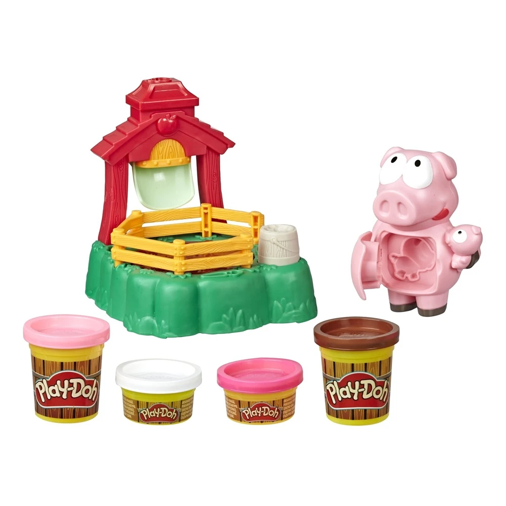 Набор для лепки PLAY-DOH Hasbro Озорные поросята E67235L0 | Игрушки и хобби