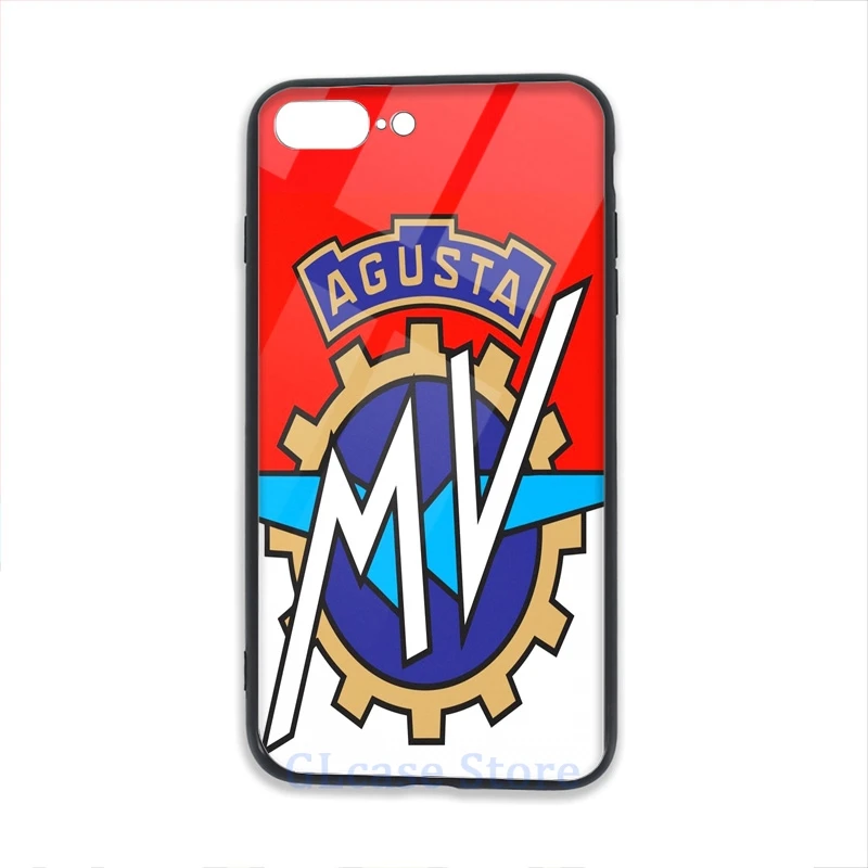 Чехол для телефона MV AGUSTA iPhone 12 Pro 11 X XR XS Max 8 7 6 6s Plus 5s мягкая стеклянная задняя