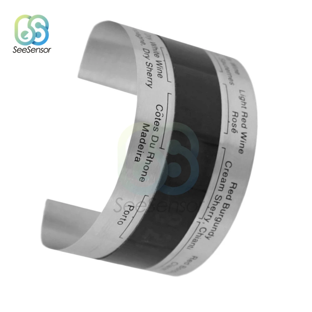 Термометр для бутылок вина нержавеющая сталь ЖК-дисплей | Дом и сад