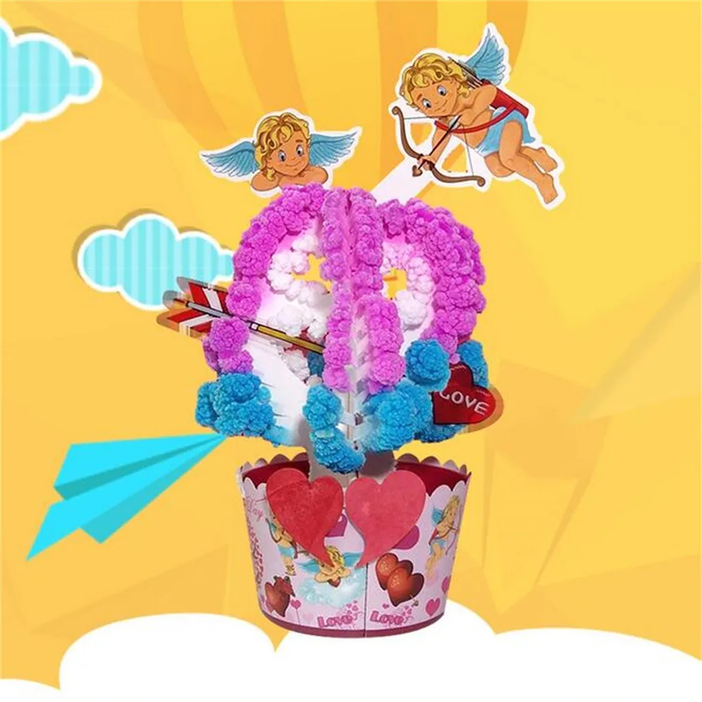 DIY детские игрушки бумага дерево Цветущая елка Рождественская Navidad Новогоднее