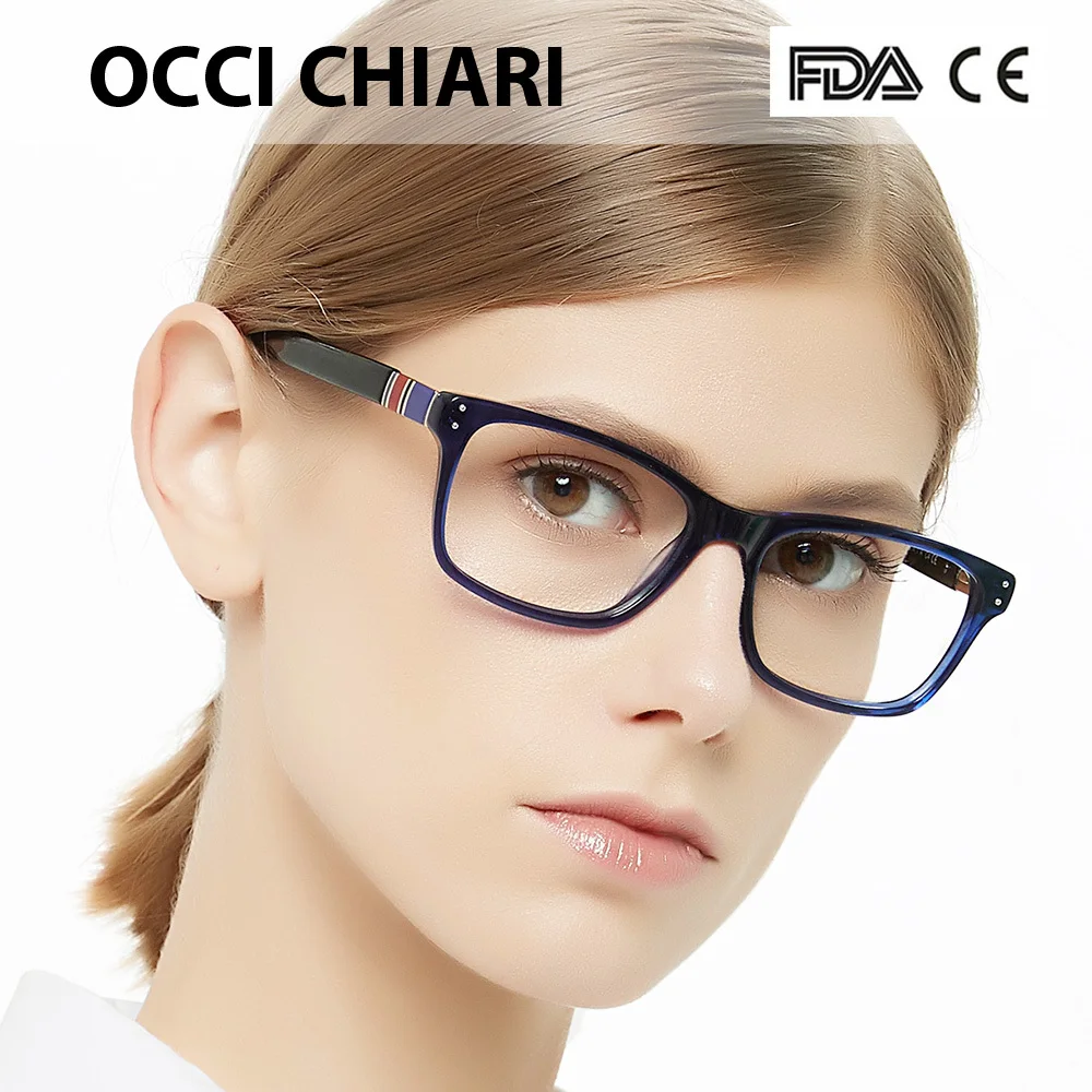 OCCI CHIARI очки, Женские оправы, весенние петли, очки для глаз, прозрачные линзы, по рецепту, очки, очки для близорукости, Gafas BIELLO