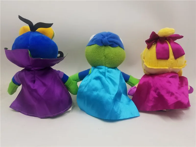 Плюшевые куклы The Muppets Kermit & Gonzo Miss Piggy 8 дюймов 3 шт.|Персонажи мультфильмов и кино| |