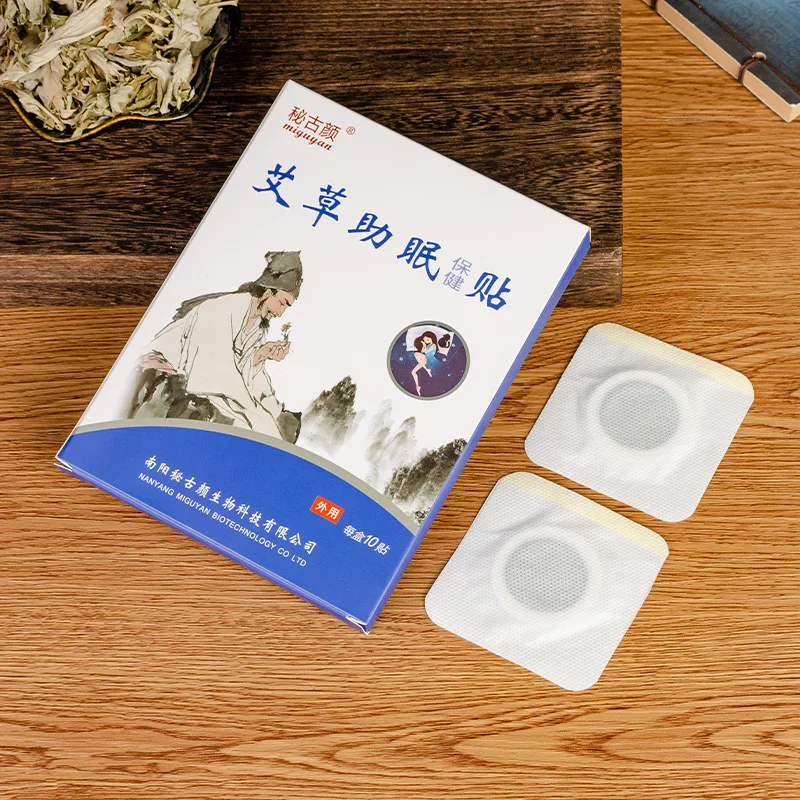 Бесплатная доставка пластырь с полынью для бессонницы улучшения сна акупунктуры
