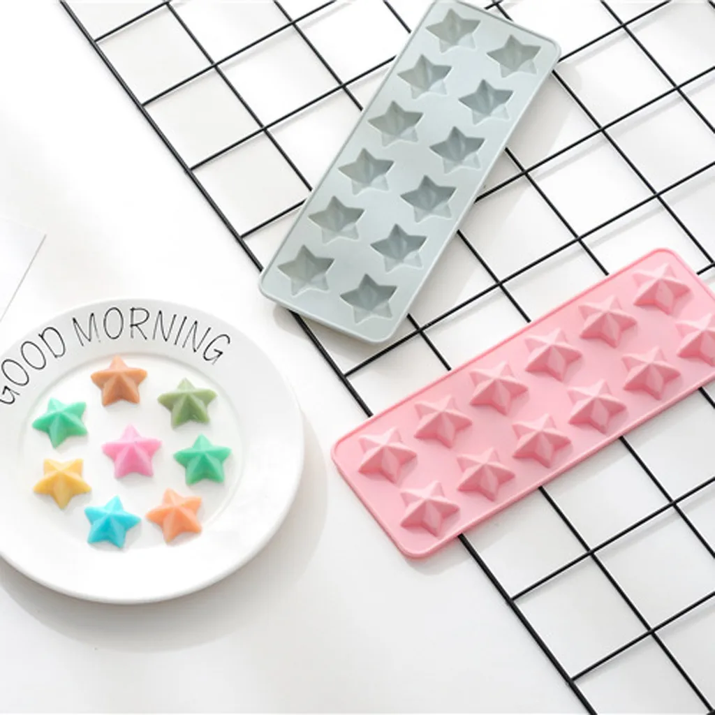 Пентаграмма силиконовая форма для поделок 3d формы выпечки желе конфет шоколад