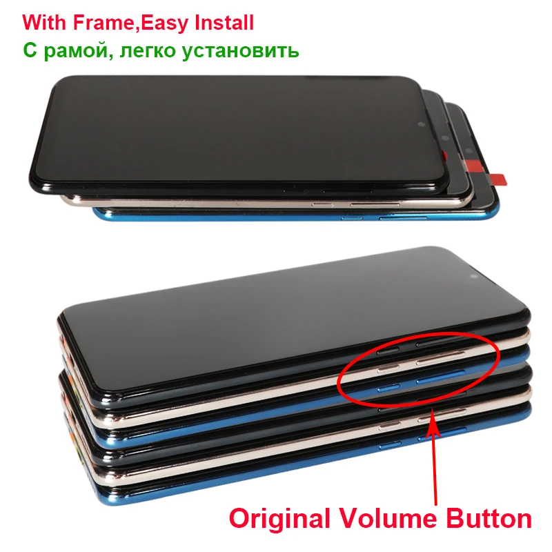 display for huawei p30 lite screen mult touch screen replacement on for huawei p 30 lite lcd nova 4e mar lx1mlx1a display free global shipping
